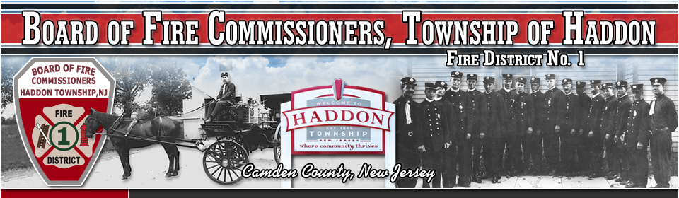 Board of Fire Commissioners Township of Haddon, Fire District #1